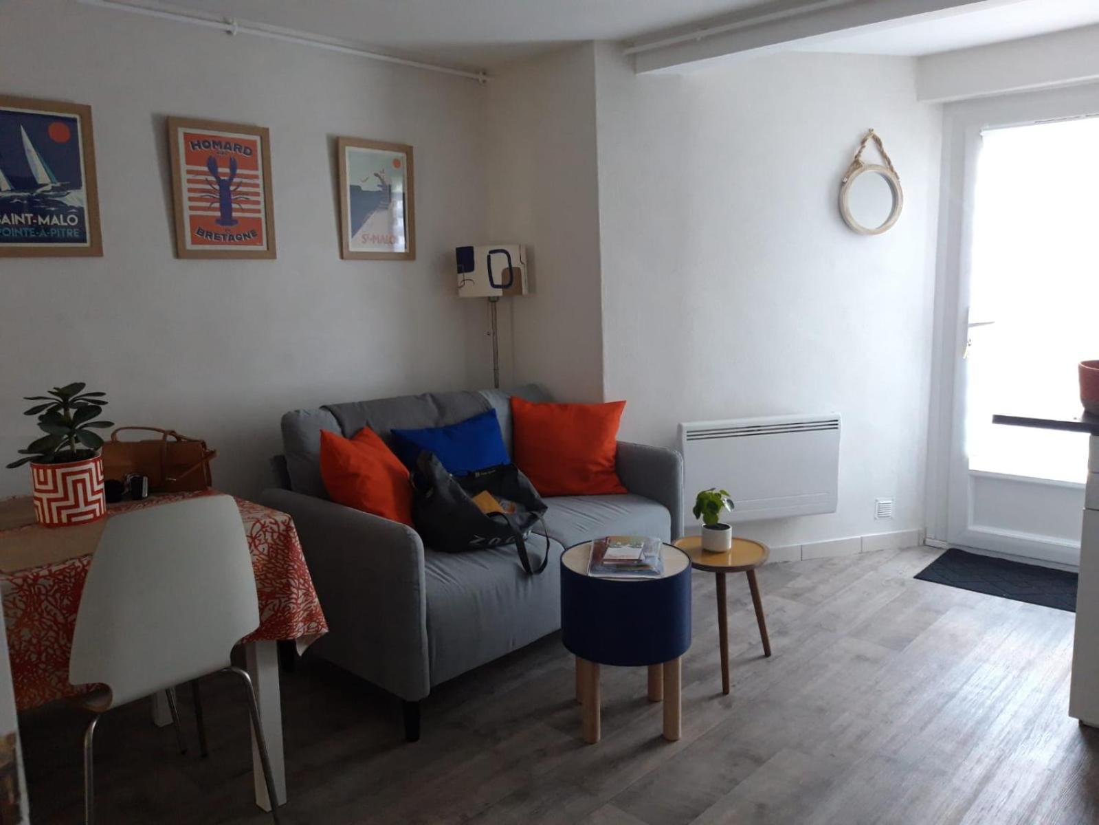 Bel Appartement St Malo avec jardin à 2 pas de la plage Sillon Saint-Malo Exterior foto